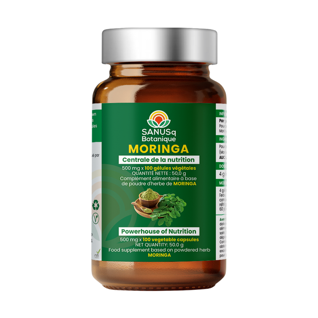 Moringa Oleifera leaf (vegetable) capsules