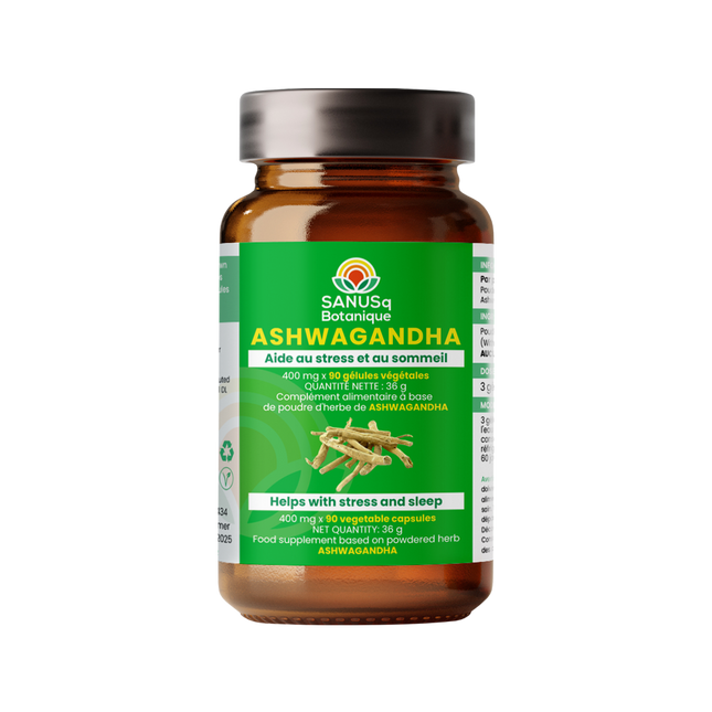 Organic Ashwagandha supplement